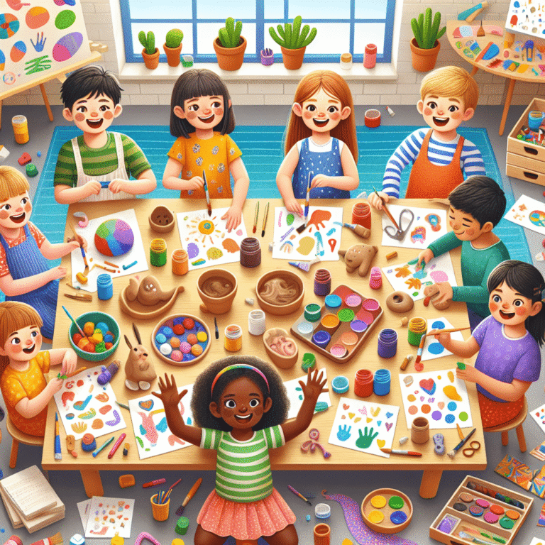 Trabalhos Manuais Divertidos: Estímulo à Criatividade Infantil