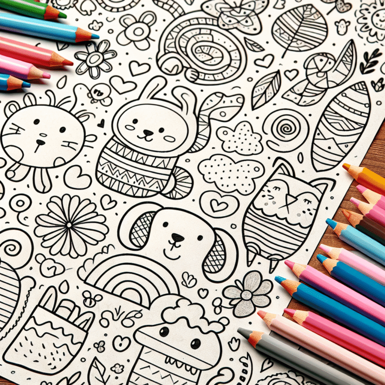 páginas de colorir divertidas para crianças pequenas