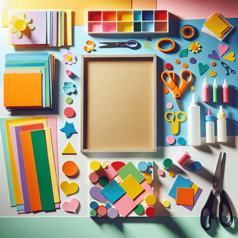 Moldes para Recorte e Colagem: Ideias Práticas para Crianças