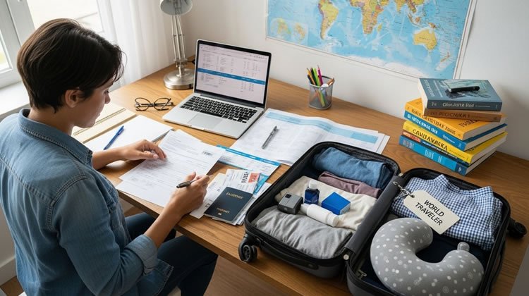 Como Planejar Viagens Internacionais de Longa Duração com Segurança e Organização